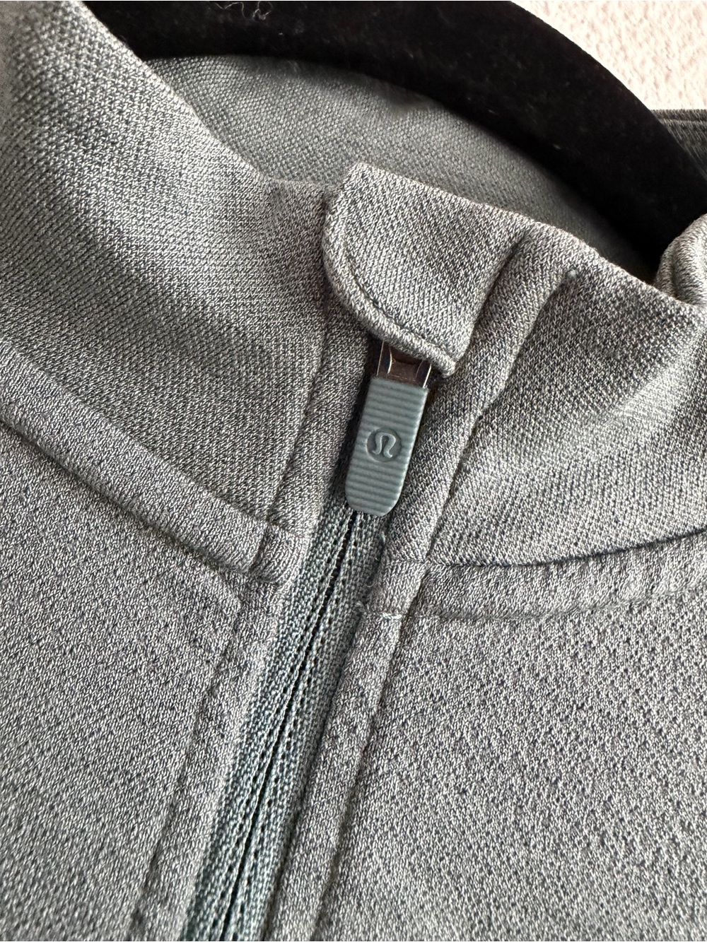 lululemon athletica Half-Zip Mock Neck Pullover in Sage - Picture 5 of 9